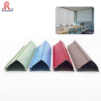 T4 Aluminium Curtain Rail Track V ersatility 6000 Series 8.5mm  Height