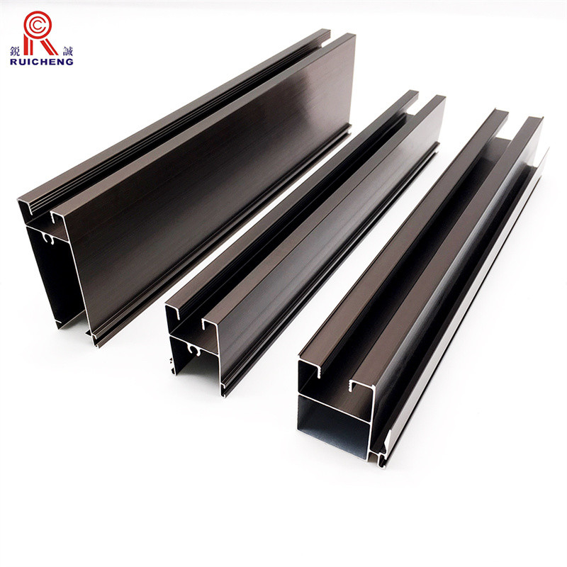 Anodised Aluminium Window Profile , Anti Wear Aluminum Window Frame Extrusions
